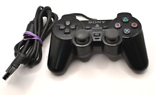 Controle Sony PlayStation 2 PS2 DualShock 2 OEM preto genuíno *PEÇAS/REPARO* comprar usado  Enviando para Brazil
