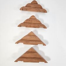 Lincoln Logs Triangle Roof Trusses Lot of 4, 2 inch pieces for sale  Shipping to South Africa