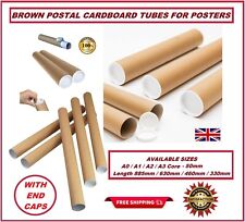 Brown postal tubes for sale  SOUTHALL