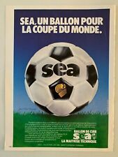 Publicite ballon cuir d'occasion  La Séguinière