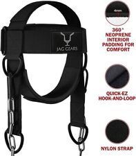 Neck Harness For Weight Lifting Boxing Resistance Training Head Harness Exercise, used for sale  Shipping to South Africa