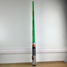 Lightsaber Hasbro 2015 Flick Out Star Wars Green Luke Skywalker Cosplay Toy Prop for sale  Shipping to South Africa