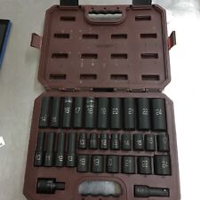 Matco SCPM306V 1/2" Drive 30 Piece Metric 6 Point Standard & Deep Socket Set  for sale  Shipping to South Africa