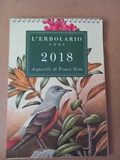 Erbolario calendario 2018 usato  Racale