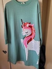Girls sequin unicorn for sale  MILTON KEYNES