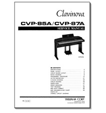 Yamaha CVP85 CVP87 Clavinova Service manual repair Schematic diagrams Schaltplan usato  Valle Castellana
