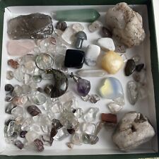 Huge Natural crystal Job Lot Bundle Amethyst Quartz Labradorite Opalite Calcite, used for sale  Shipping to South Africa