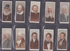 Set cards famous for sale  WEYMOUTH