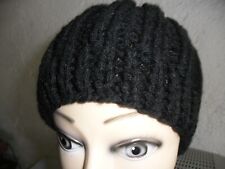 Bonnet noir tricote d'occasion  L'Escarène