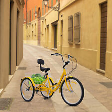 Yellow folding tricycle for sale  Shipping to Ireland