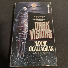 Libro de bolsillo 1988 de terror Dark Visions Maxine O'Callaghan Tor  segunda mano  Embacar hacia Argentina