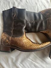 Arango boots python for sale  Austin