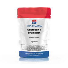 Quercetina + Bromelaína 1500mg comprimidos VITAPHARMA, usado comprar usado  Enviando para Brazil
