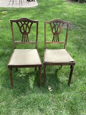 Two folding chairs for sale  La Grange