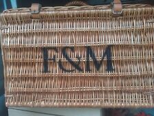 Wicker hamper basket for sale  MAIDSTONE