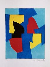 Serge poliakoff litografia usato  Roma