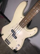 Vintage 90s Fender Precision Bass; Blond & Antique White Precision Bass for sale  Shipping to South Africa
