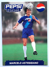 Tarjetas de fútbol Pepsi 1997 #33 Marcelo Fabian Asteggiano Ax edición Sudamérica segunda mano  Embacar hacia Mexico