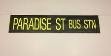 Estação Rodoviária Liverpool Bus Destination Blind 8/94 FC 30"- Paradise Street comprar usado  Enviando para Brazil