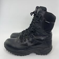 Botas de trabajo Reebok Rapid Response RB8877 negras tácticas con cremallera lateral para hombre talla 11 M segunda mano  Embacar hacia Argentina