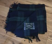 Novo Tapete/Cobertor de Lã Highland Tartan Tweeds of Scotland comprar usado  Enviando para Brazil