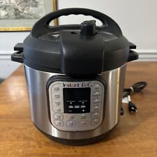 Instant Pot Duo IP DUO60 V3 Electric Pressure Cooker 6qt - Stainless Steel Works for sale  Shipping to South Africa