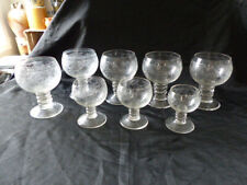 Lot anciens verres d'occasion  Bourg-en-Bresse