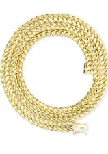 Nuragold 14k Yellow Gold 6mm Solid Miami Cuban Link Chain for sale  Glenside