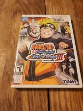 Naruto Shippuden: Clash of Ninja Revolution III (Nintendo Wii, 2009) completo en muy buen estado segunda mano  Embacar hacia Argentina