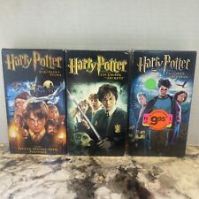 Lote VHS Harry Potter Trilogy Ano 1, 2, 3 (2001-2004) Pedra, Segredos, Azkaban comprar usado  Enviando para Brazil