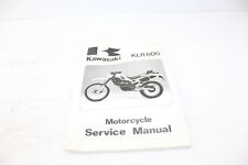 Genuine Kawasaki 1984 KLR600 Motorcycle Service Manual 99924-1050-01 for sale  Canada