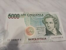 Banconota cinquemila lire usato  Vertemate Con Minoprio