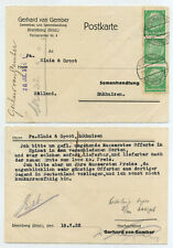Usado, 76945 - Postkarte Gerhard van Gember, Samenbau - Rheinberg 19.7.1933 comprar usado  Enviando para Brazil