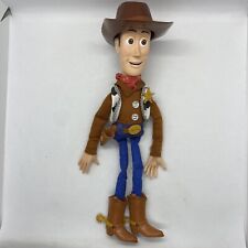 Toy Story Adventure Muñeca Woody 2006 Camisa Marrón 15"" Tirar Cuerda Hablar Funcionando segunda mano  Embacar hacia Argentina