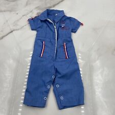 Mono vintage azul pequeño astronauta de una pieza para bebé  segunda mano  Embacar hacia Argentina
