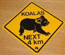 Plaque animaux koalas d'occasion  Saint-Louis