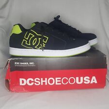 DC Shoes Mens Net Leather Low Top Skateboarding Trainers Shoes Size 10.5UK for sale  Shipping to South Africa