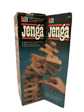 Original Vintage 1986 Jenga MB Jogo Blocos de Madeira 100% Completo (Idades 8 para Adultos) comprar usado  Enviando para Brazil