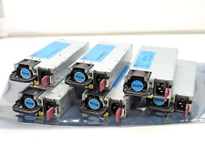 Lot of 6 HP ML350 DL360 DL380 G6 G7 460W Power Supply 499249 511777 PR17 for sale  Shipping to South Africa