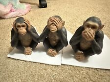 Wise monkeys figurines for sale  Miamisburg