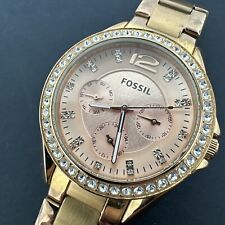 Fossil rose gold for sale  Severn