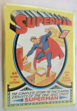 Superman tin metal for sale  Richmond
