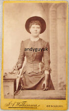 Cdv lady hat for sale  CHESTERFIELD