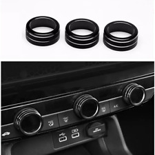 Capa anel botão ar condicionado para Honda Civic 2022 2023 decoração preta, usado comprar usado  Enviando para Brazil