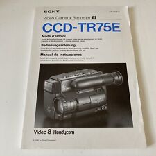 sony hi8 camcorder ccd tr805e gebraucht kaufen  Stöcken
