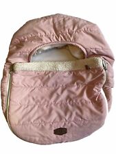 Porta-carros infantil JJ Cole bebê menina capa blush rosa lã aconchegante J00885 comprar usado  Enviando para Brazil