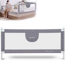 Riel de cama para niños pequeños, 77" para cama Queen/King malla gris transpirable 1 riel , usado segunda mano  Embacar hacia Argentina