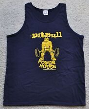 Usado, Pitbull Powerhouse sans Manche Muscle Gym Débardeur Chemise Marine/Or M L XL comprar usado  Enviando para Brazil