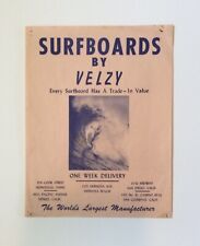 Velzy surfboard original for sale  Los Angeles