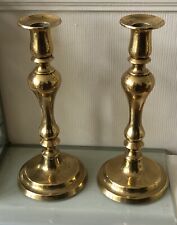 Pair vintage brass for sale  LONDON